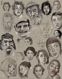 Sketchbook Faces and Figures